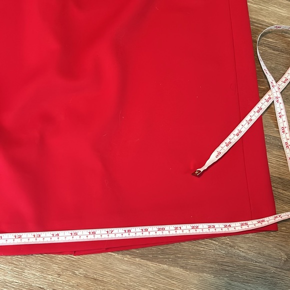 Pendleton Vintage 1950s 100% Wool Red Western Skirt Size 22W - Picture 7 of 8